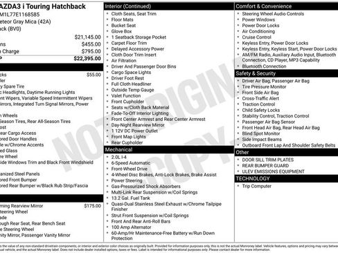 Used 2014 MAZDA MAZDA3 i Touring image 9