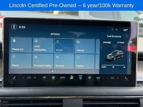Certified 2023 Lincoln Corsair AWD w/ Rear Removable Package Tray image 11