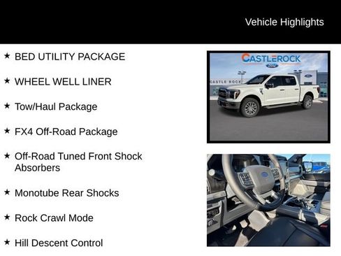 New 2025 Ford F150 Lariat w/ Equipment Group 502A High image 7