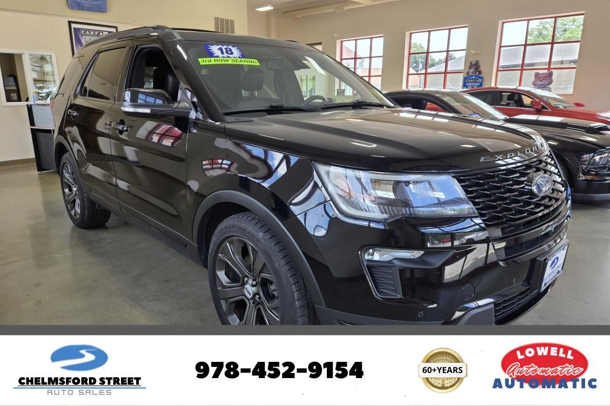 Used 2018 Ford Explorer Sport w/ Equipment Group 401A AWD/4WD image 1