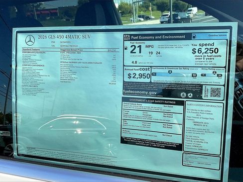 New 2026 Mercedes-Benz GLS 450 4MATIC image 13