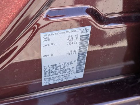 Certified 2024 Nissan Altima 2.5 SV image 21