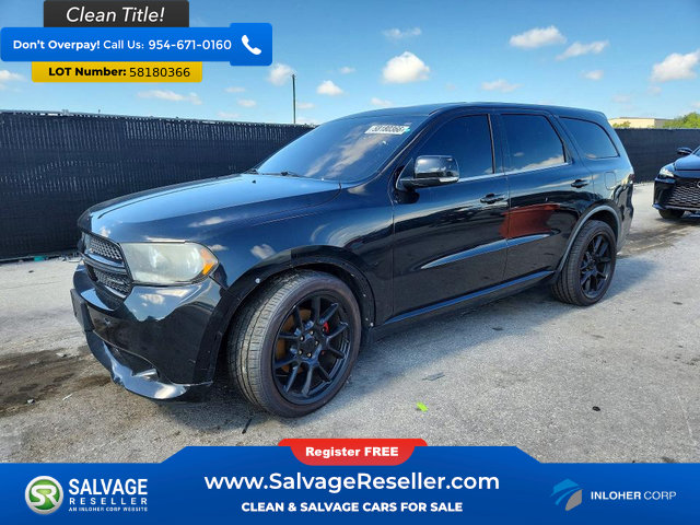 Used 2012 Dodge Durango R/T w/ Leather Interior Group AWD/4WD image 1