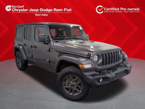 Certified 2025 Jeep Wrangler Sport S image 1