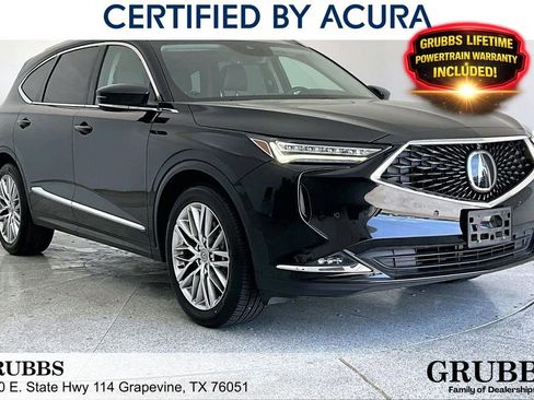 Certified 2022 Acura MDX SH-AWD w/ Advance Package image 1