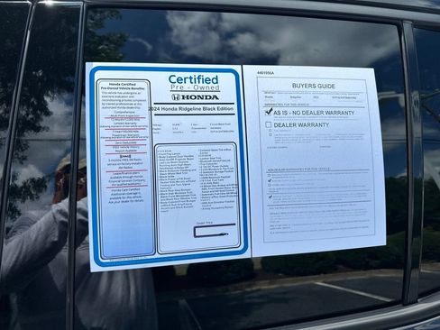 Certified 2024 Honda Ridgeline Black Edition image 11
