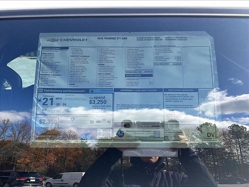 New 2026 Chevrolet Traverse Z71 w/ LPO, Floor Liner Package AWD/4WD image 11