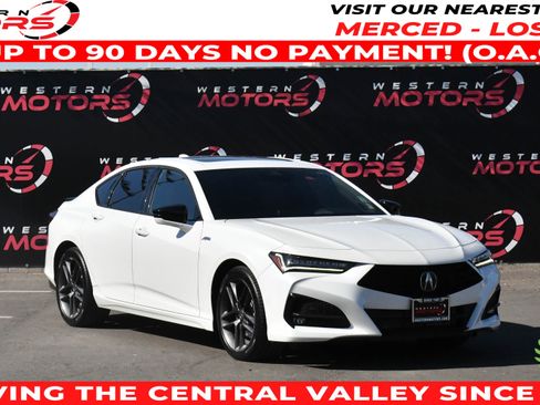 Used 2024 Acura TLX SH-AWD w/ A-SPEC Pkg image 1