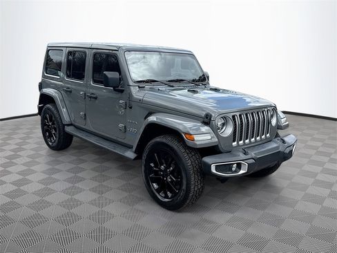 Used 2021 Jeep Wrangler Unlimited Sahara w/ Cold Weather Group image 4