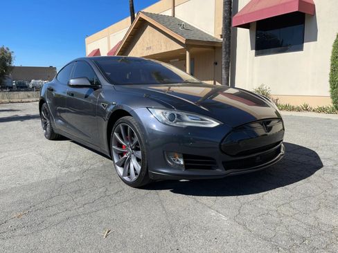 Used 2015 Tesla Model S P85D AWD/4WD image 3