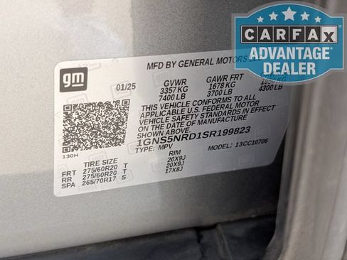 Used 2025 Chevrolet Tahoe LT w/ Comfort Package RWD image 40
