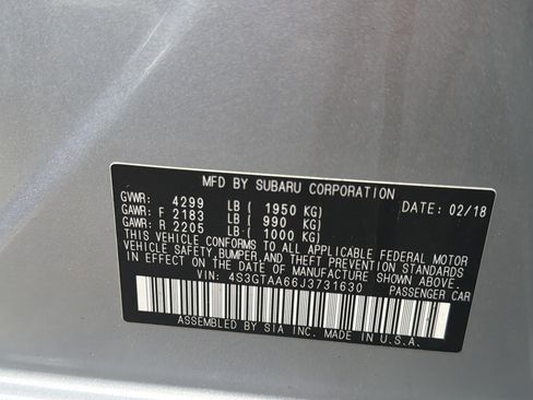Used 2018 Subaru Impreza 2.0i AWD/4WD image 24
