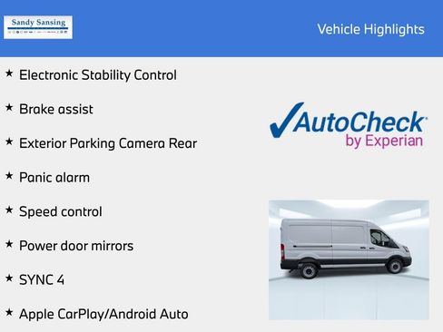 New 2026 Ford Transit 250 148 Medium Roof w/ Load Area Protection Package image 8