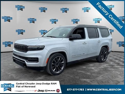 Certified 2025 Jeep Grand Wagoneer Series II Obsidian w/ Quick Order Packagew 28T image 1