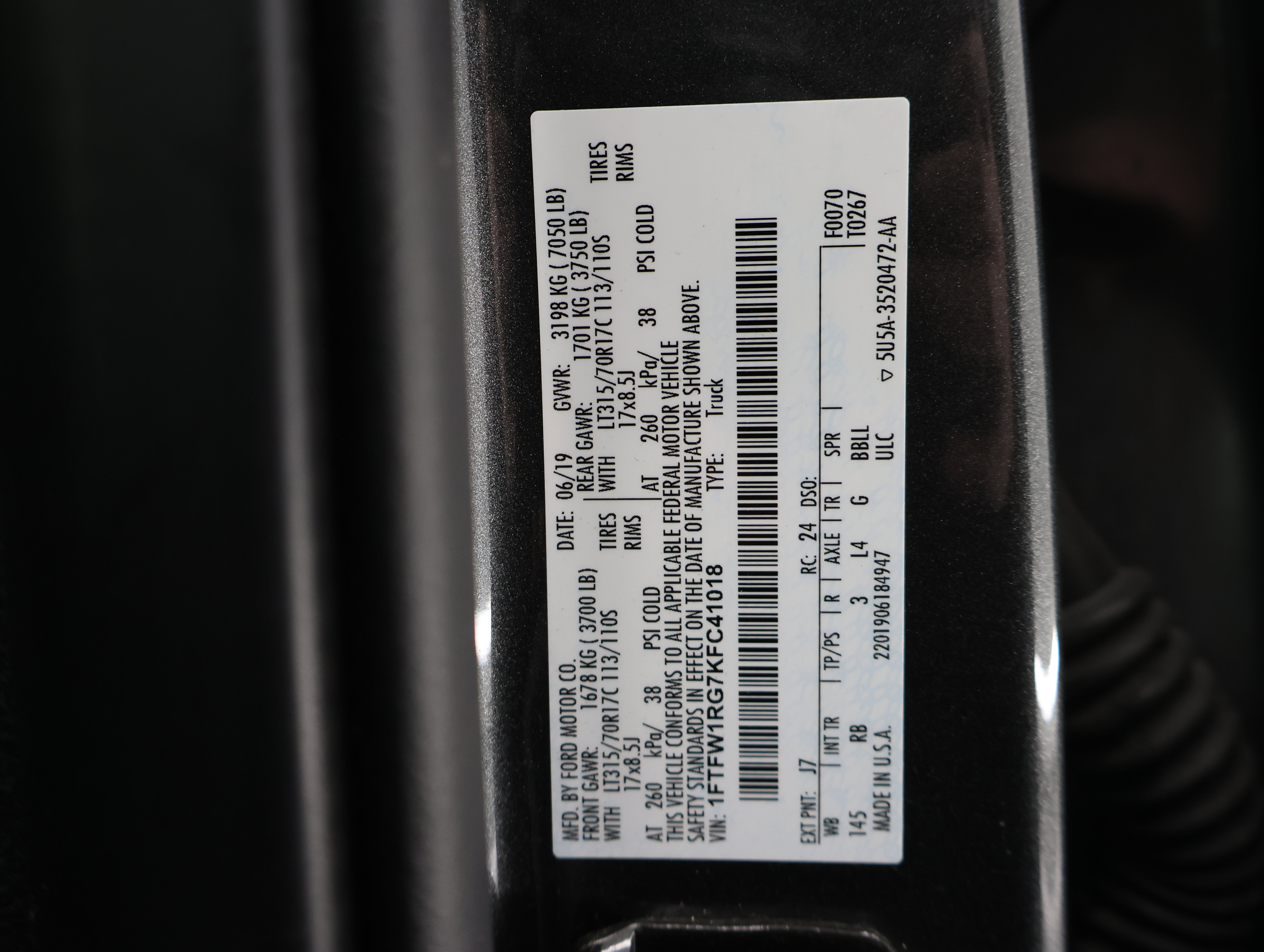 Used 2019 Ford F150 Raptor w/ Equipment Group 802A Luxury AWD/4WD image 70
