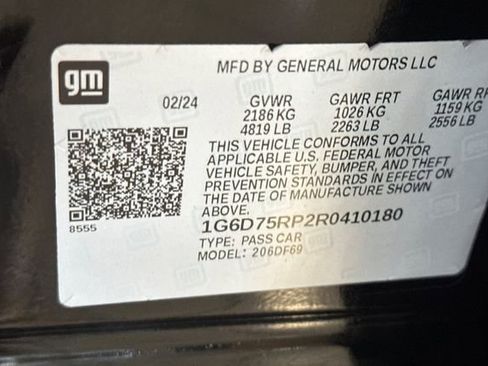 Used 2024 Cadillac CT4 V Blackwing w/ Driver Assist Package RWD image 54