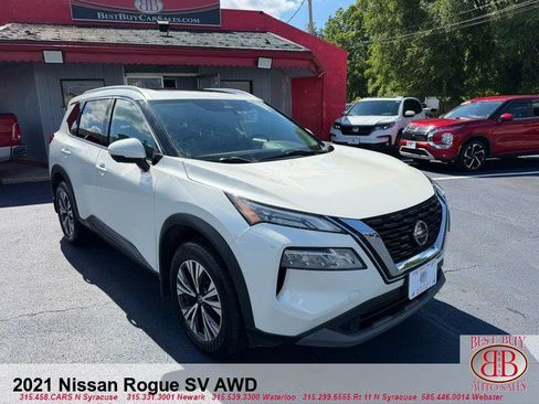 Used 2021 Nissan Rogue SV w/ Premium Package AWD/4WD image 1
