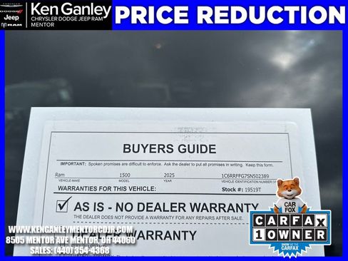 Certified 2025 RAM 1500 Big Horn AWD/4WD image 27