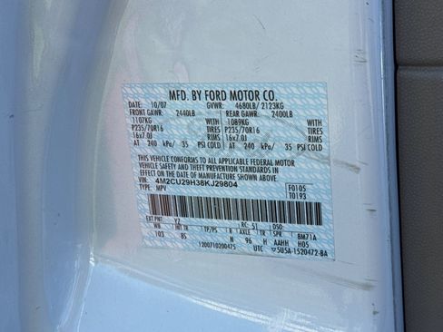 Used 2008 Mercury Mariner 2WD Hybrid image 21