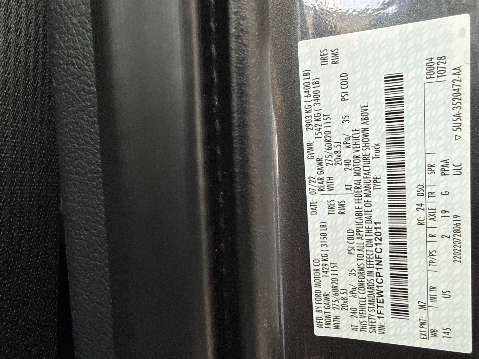 Used 2022 Ford F150 XLT w/ Equipment Group 301A Mid RWD image 56