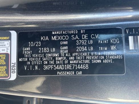 Used 2024 Kia Forte GT-Line w/ GT-Line Premium Package FWD image 34