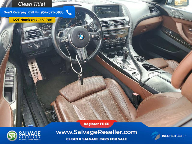 Used 2015 BMW 650i xDrive Convertible AWD/4WD image 11