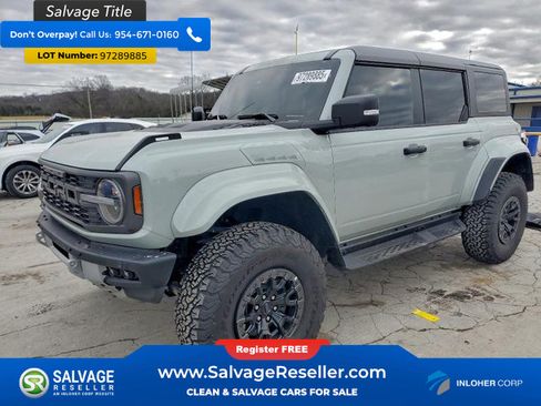 Used 2024 Ford Bronco Raptor w/ Interior Carbon Fiber Pack 6 AWD/4WD image 1