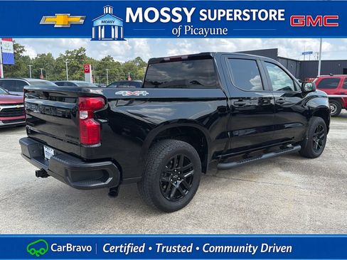 Certified 2025 Chevrolet Silverado 1500 Custom w/ Turbomax Blackout Package AWD/4WD image 6