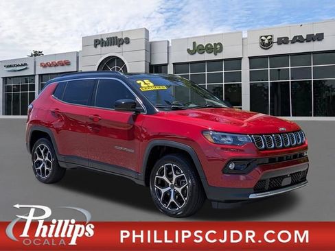Certified 2025 Jeep Compass Limited w/ Sun & Sound Group AWD/4WD image 1
