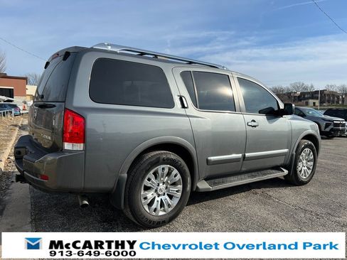 Used 2015 Nissan Armada Platinum w/ 2nd Row Captain Seat Package image 3