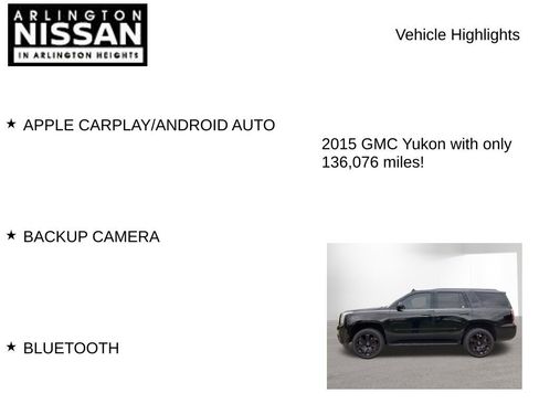Used 2015 GMC Yukon SLT AWD/4WD image 7