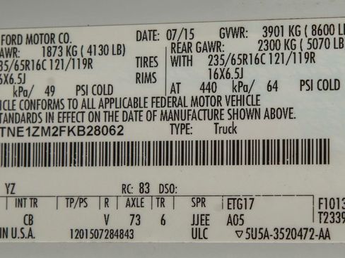 Used 2015 Ford Transit 150 130 Low Roof image 28