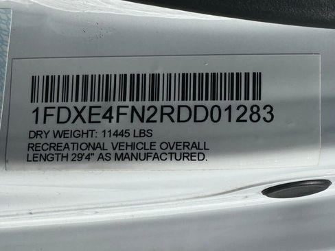 Used 2024 Ford E-450 and Econoline 450 Super Duty w/ Motorhome Prep Package image 13