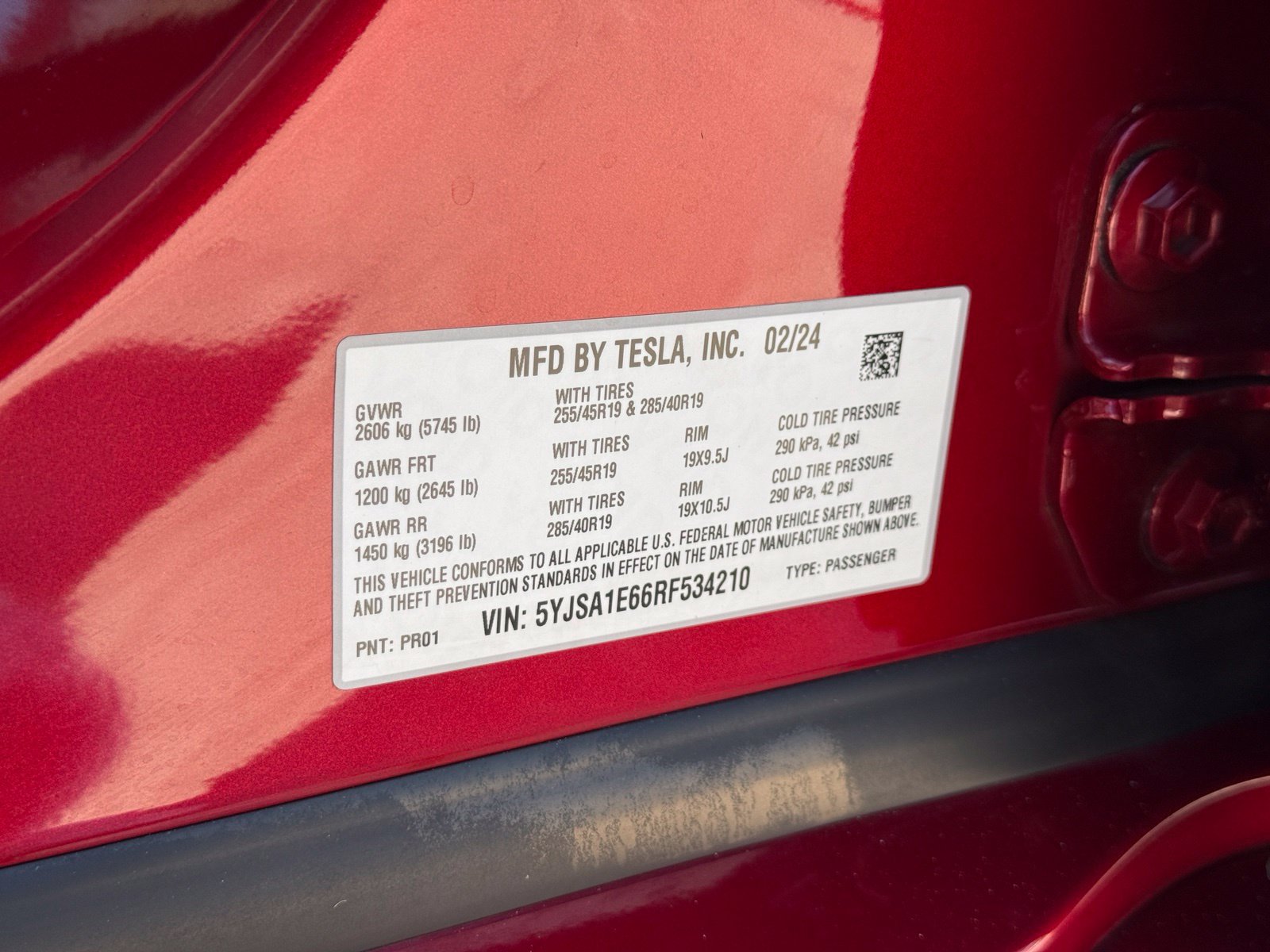 Used 2024 Tesla Model S Plaid AWD/4WD image 31