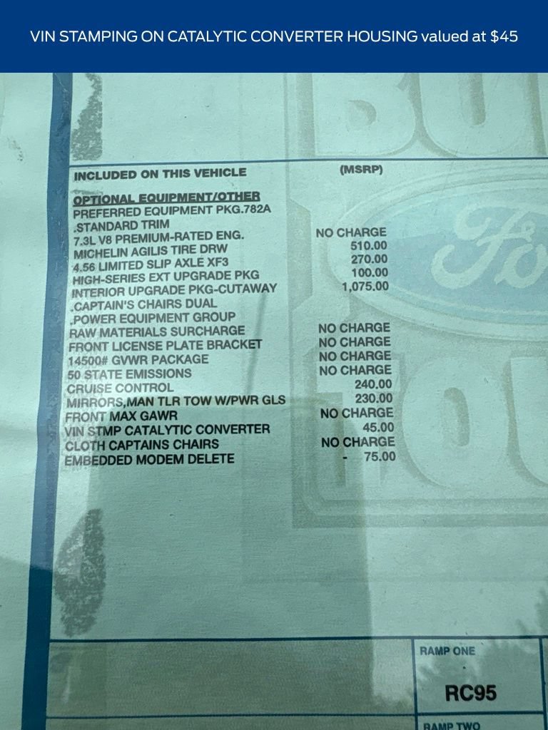 New 2027 Ford E-450 and Econoline 450 Super Duty w/ Interior Upgrade Package RWD image 12