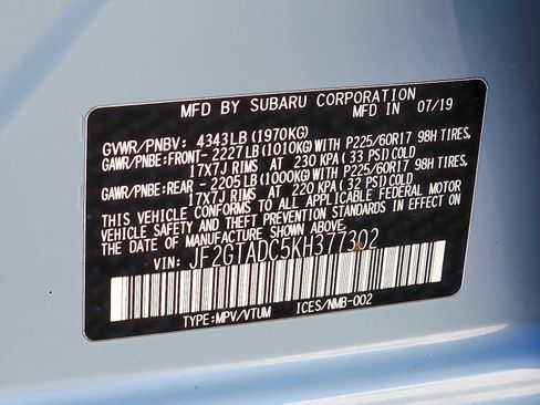 Used 2019 Subaru Crosstrek 2.0i Premium w/ Moonroof Package image 26