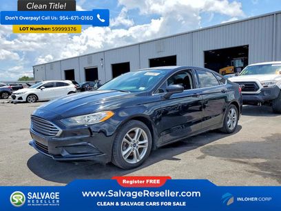 Used 2018 Ford Fusion SE w/ Fusion SE Technology Package