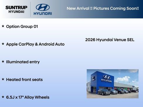 New 2026 Hyundai Venue SEL image 2