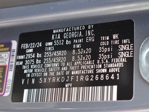 Used 2024 Kia Sorento SX Prestige w/ Olive Brown Leather Package AWD/4WD image 15