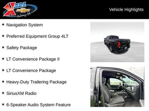 Used 2023 Chevrolet Colorado LT w/ LT Convenience Package II AWD/4WD image 2