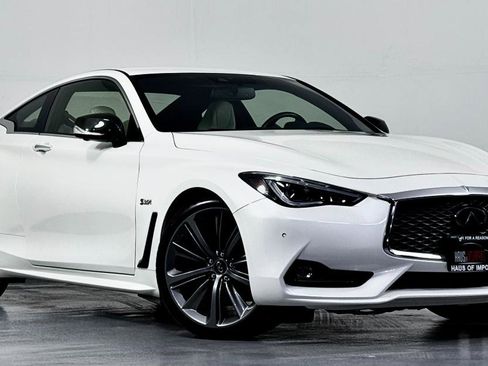 Used 2020 INFINITI Q60 Red Sport 400 w/ Carbon Fiber Package image 2