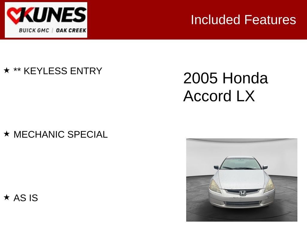 Used 2005 Honda Accord LX image 2