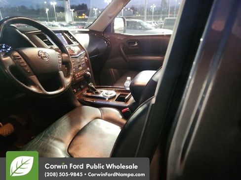 Used 2018 Nissan Armada Platinum w/ Captain Seat Package image 9