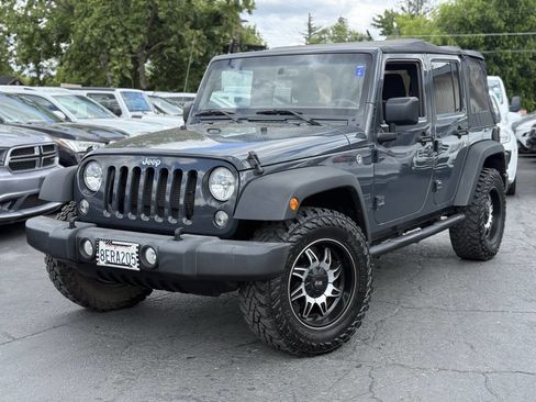 Used 2017 Jeep Wrangler Unlimited Sport w/ Quick Order Package 24S AWD/4WD image 1