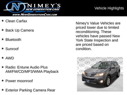 Used 2014 Toyota RAV4 XLE AWD/4WD image 6