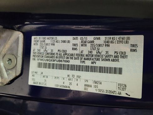 Used 2015 Ford Escape SE AWD/4WD image 33