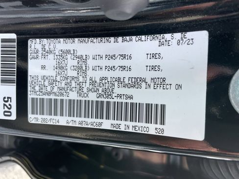 Used 2023 Toyota Tacoma SR5 image 37