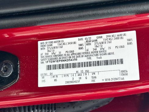 Used 2022 Ford F150 XLT w/ Equipment Group 302A High image 33