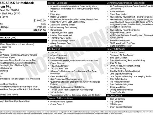 Used 2021 MAZDA MAZDA3 s image 17