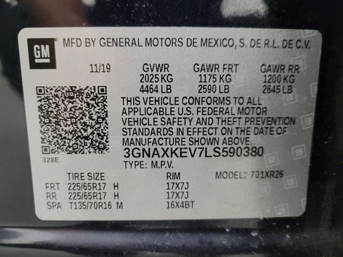 Used 2020 Chevrolet Equinox LT FWD image 33